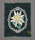 WWII German Army Gebirgsjäger Sleeve Patch