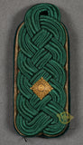 German WWII Forestry Admin Official’s Single Sew In Shoulder Board