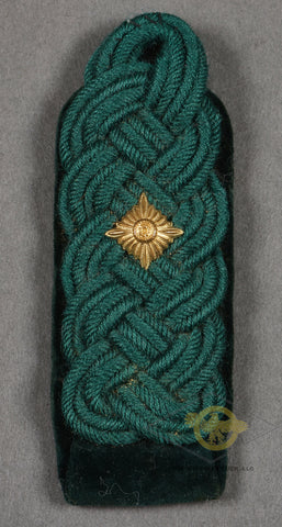 German WWII Forestry Official’s Single Sew In Shoulder Board