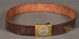 German WWII SA/NSKK Belt and Buckle