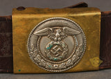 German WWII SA/NSKK Belt and Buckle