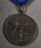 German WWII Cased SS Four Year Long Service Award