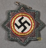 German WWII Army/SS German Cross in Gold, Cloth Version