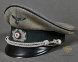 German WWII Army Officer’s Doctors Visor Cap