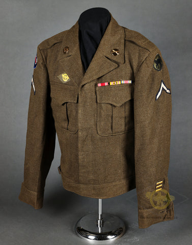 WWII US Dual Unit Ike Jacket for a Corporal