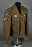 WWII US Dual Unit Ike Jacket for a Corporal