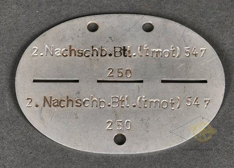 German WWII Dog Tag