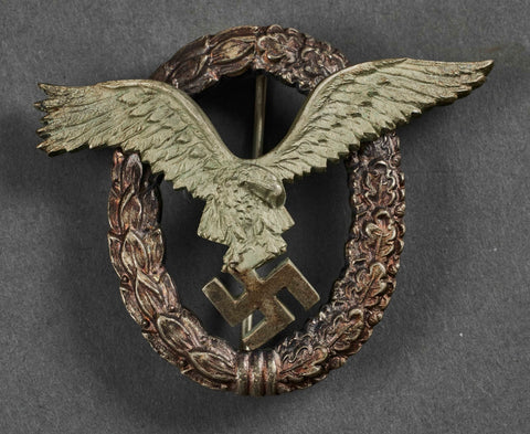 WWII German Luftwaffe Pilot’s Badge by JMME (J2)