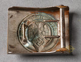 WWII German Hitler Youth Buckle by Paul Cramer