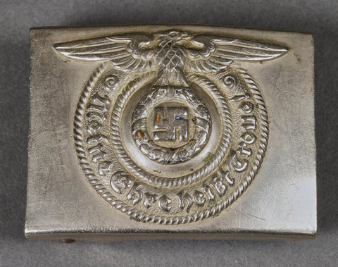 German WWII Early Allgemeine SS Dress Belt Buckle