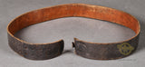 German WWII Black Leather Field Belt