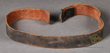 German WWII Black Leather Field Belt