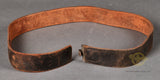 German WWII Black Leather Field Belt