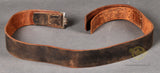 German WWII Black Leather Field Belt