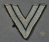 German WWII Heer Senior Corporal (Obergefreiter) Sleeve Rank Chevron