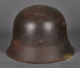 WWII German Army Model 1942 Single Decal Helmet