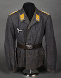 WWII German Luftwaffe Flight/Paratrooper Officer Fliegerblouse