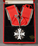 German WWII Cased Eagle Order 1st Class by Godet