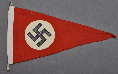 German WWII Small Party Vehicle Pennant