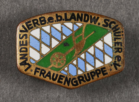 Bavarian Country Women Gruppe Pin