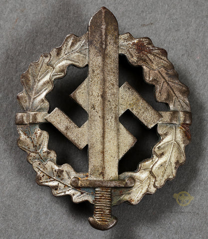 German WWII SA Sports Badge in Silver