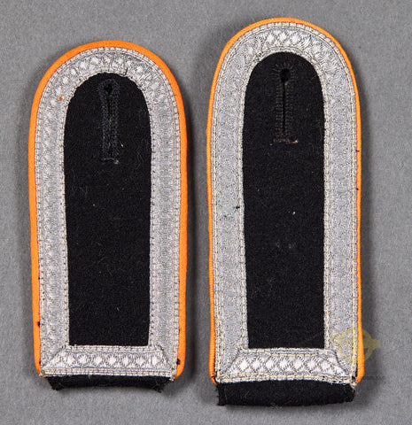 German WWII NON-MATCHED SS Scharführer Slip on Shoulder Boards