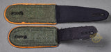 German WWII NON-MATCHED SS Scharführer Slip on Shoulder Boards