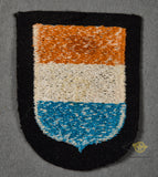 German WWII Dutch SS Volunteer Sleeve Patch