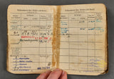 WWII German Army Soldbuch