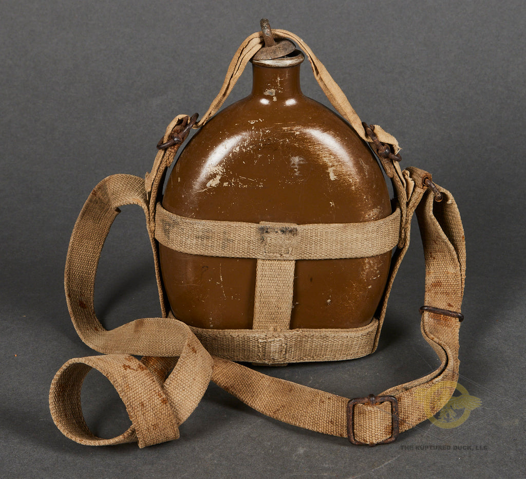 Japanese WWII Army Canteen w/ Strap – The Ruptured Duck, LLC