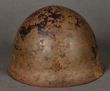 Very Desirable WWII Imperial Japanese Navy Helmet with Cover