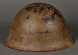 Very Desirable WWII Imperial Japanese Navy Helmet with Cover