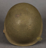 WWII US M-1 Helmet with EARLY Hawley Liner