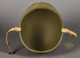 WWII US M-1 Helmet with EARLY Hawley Liner