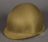 WWII US M-1 Helmet with EARLY Hawley Liner