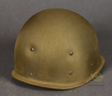 WWII US M-1 Helmet with EARLY Hawley Liner