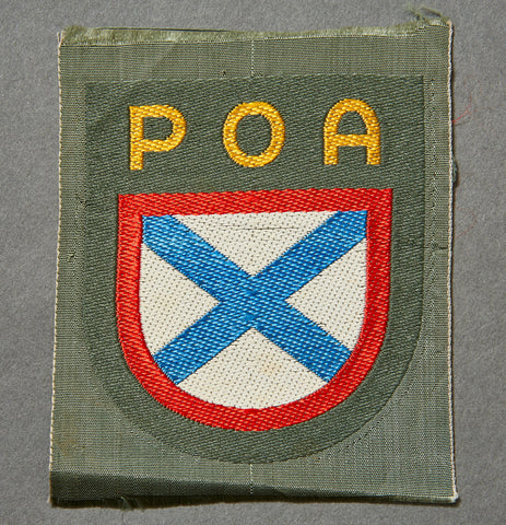 WWII German Sleeve Shield for Russian Liberation Army